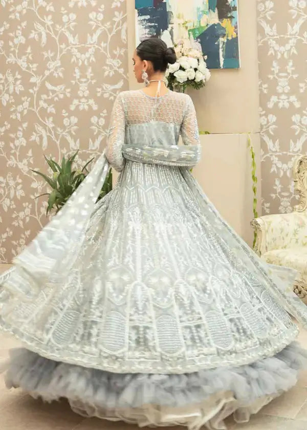 Inayat Buttercup 03 4-Piece Embroidered Net Suit