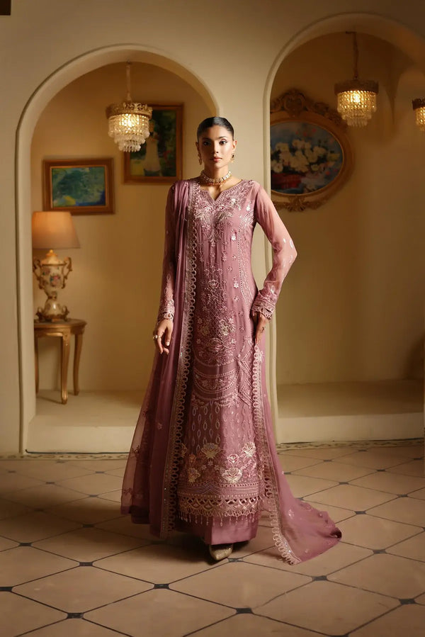 Irha Embroidered 3-Piece Unstitched Suit