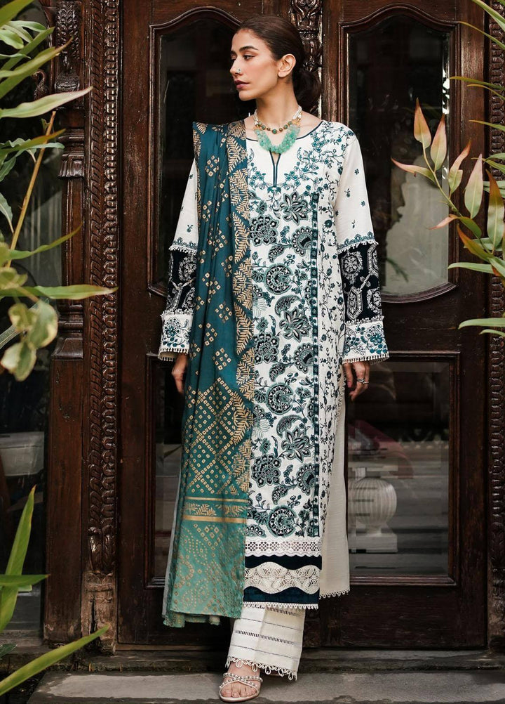 Manara Embroidered Suits Unstitched 3 Piece MNA23W