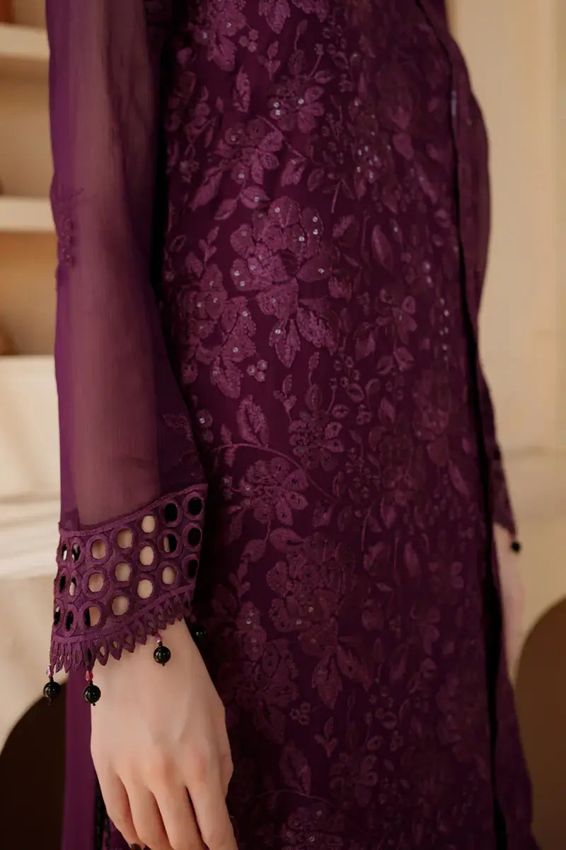 Minal Embroidered 3-Piece Unstitched Suit