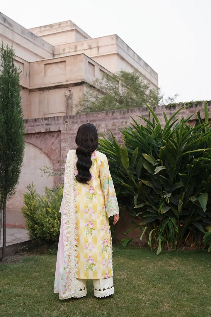 MUSHK By Manara 3-Piece Unstitched Suit