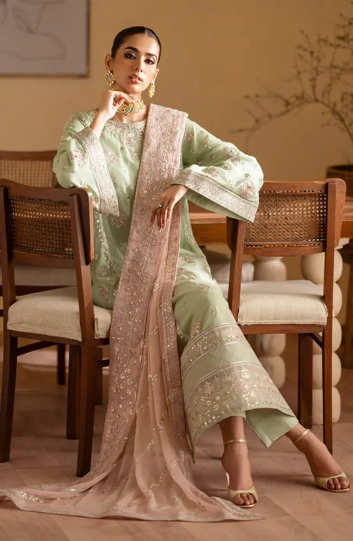 Najmeh Unstitched 3-Piece Luxury Suit