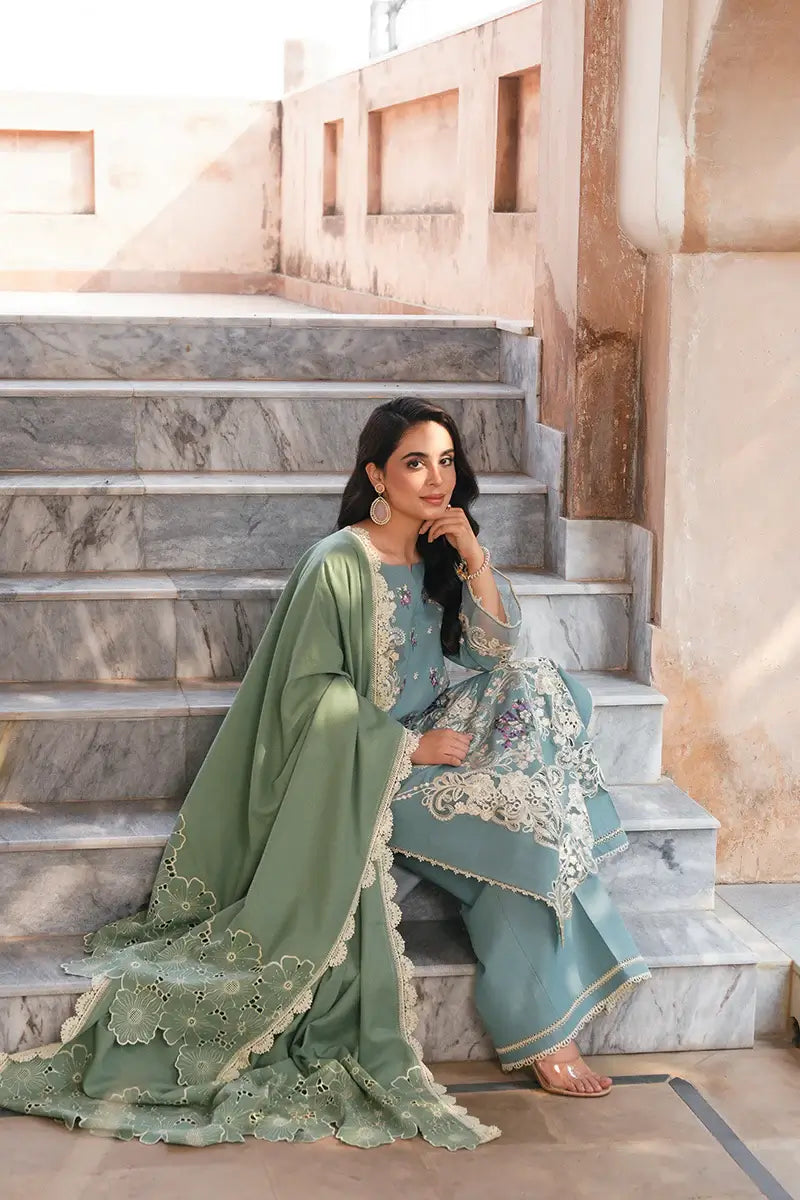 NISA By Manara 3-Piece Unstitched Suit
