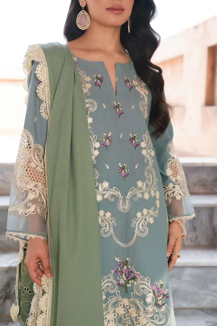 NISA By Manara 3-Piece Unstitched Suit