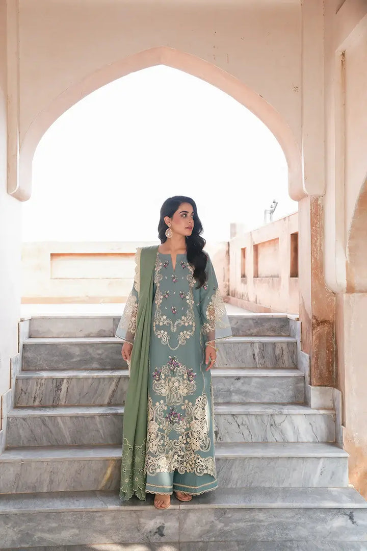 NISA By Manara 3-Piece Unstitched Suit