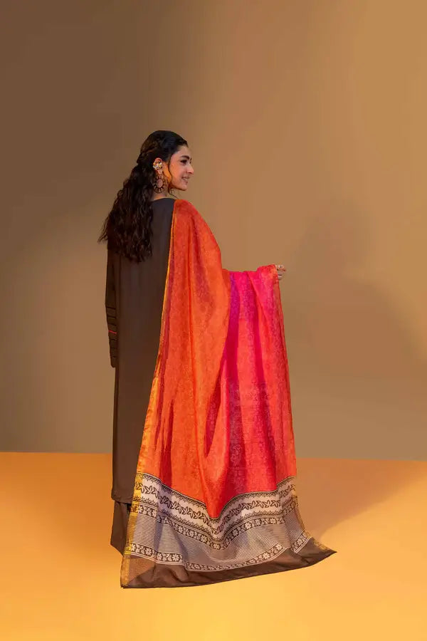 Nishat 3 Piece Embroidered Suit - 42306459