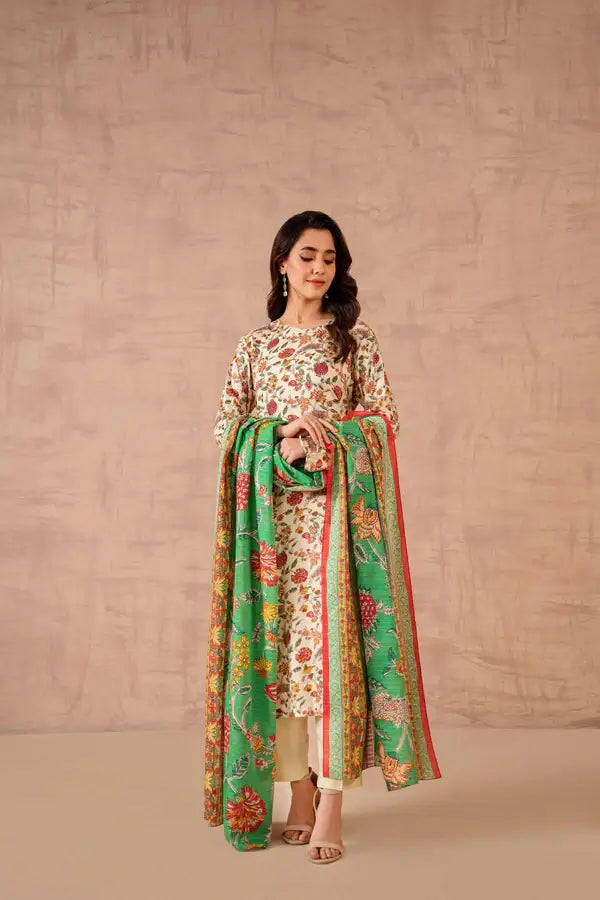 Nishat 3 Piece Printed Lawn Suit - 42301751