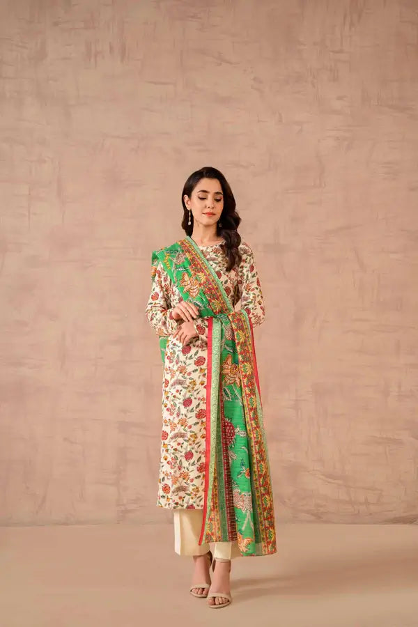 Nishat 3 Piece Printed Lawn Suit - 42301751