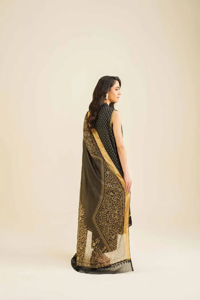Nishat 3 Piece Printed Lawn Suit - 42401848