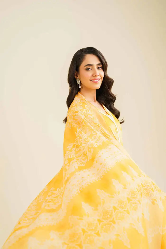 Nishat 3 Piece Printed Lawn Suit - 42401851