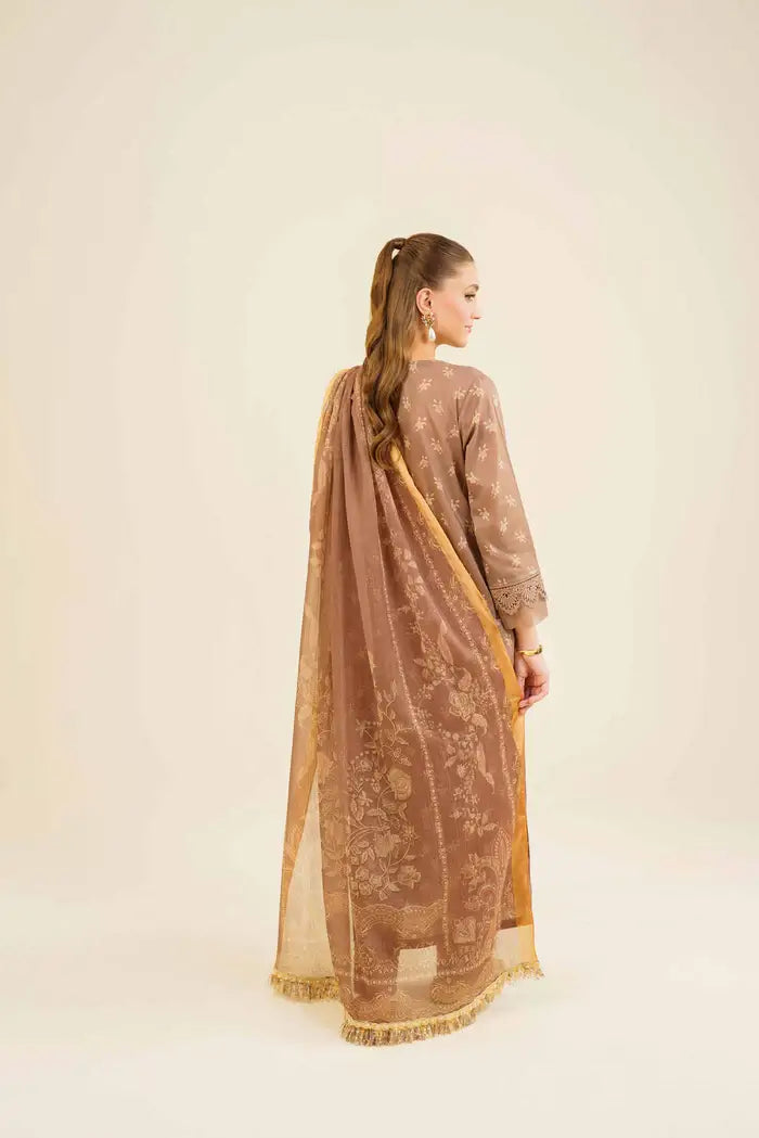 Nishat 3 Piece Printed Lawn Suit - 42401852