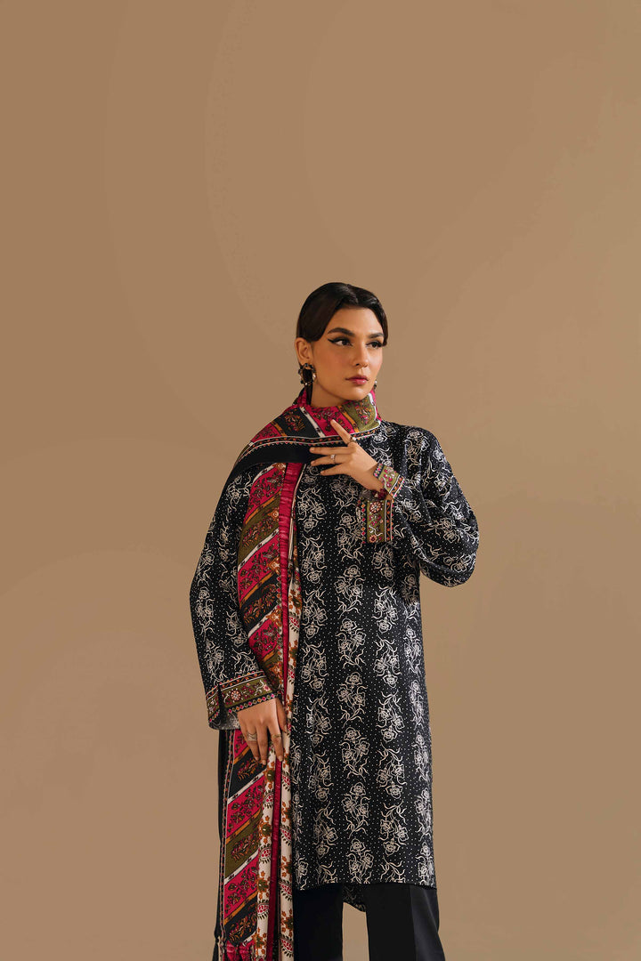 Nishat 3 Piece Unstitched Printed Linen Suit 42303164