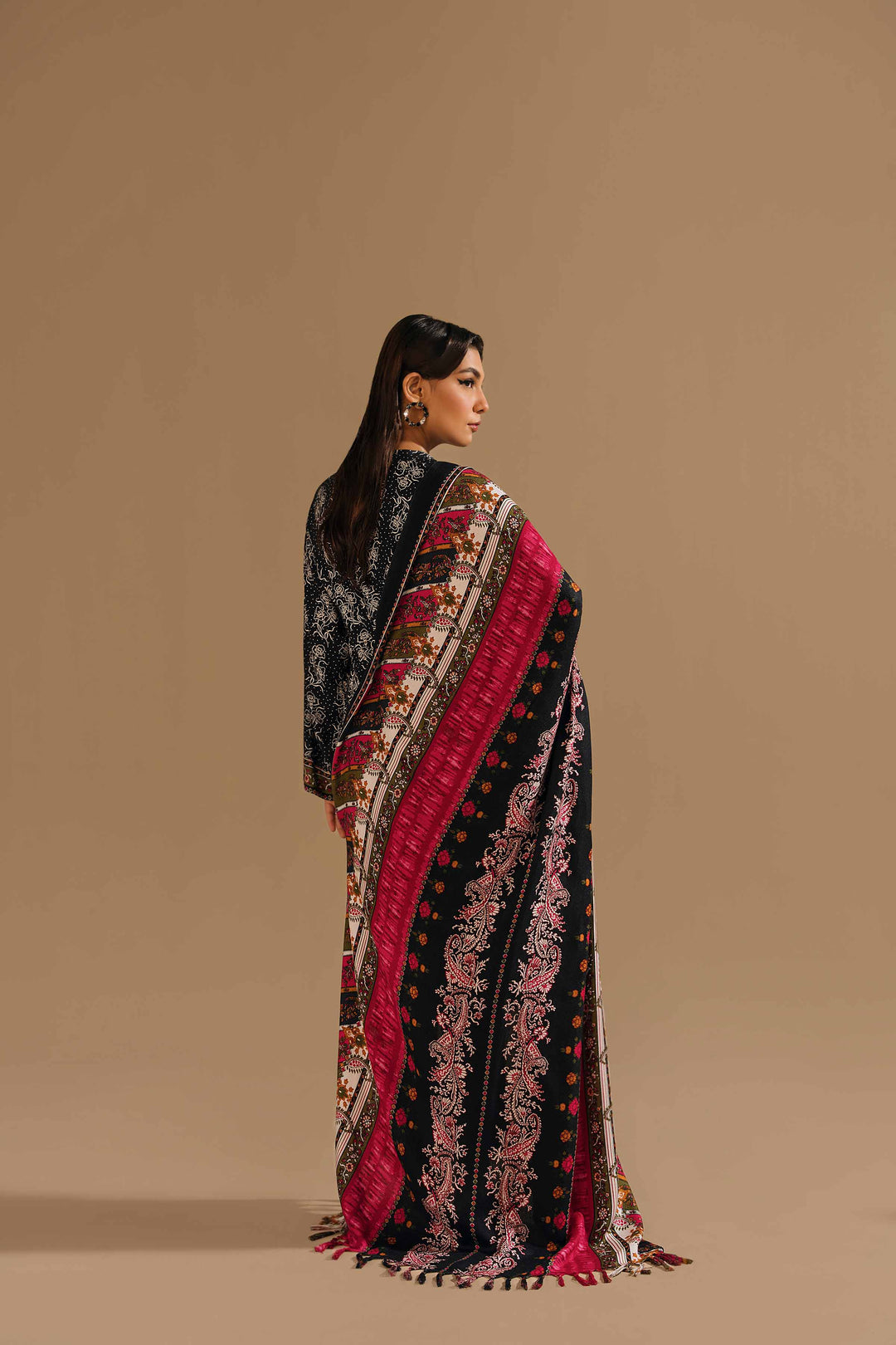 Nishat 3 Piece Unstitched Printed Linen Suit 42303164