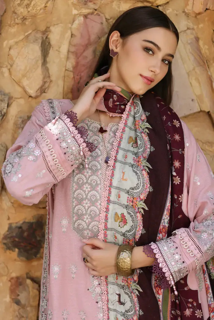 Noor By Saadia Assad D3 Pink
