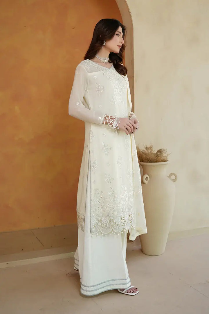 Nooreh Embroidered 3-Piece Unstitched Suit