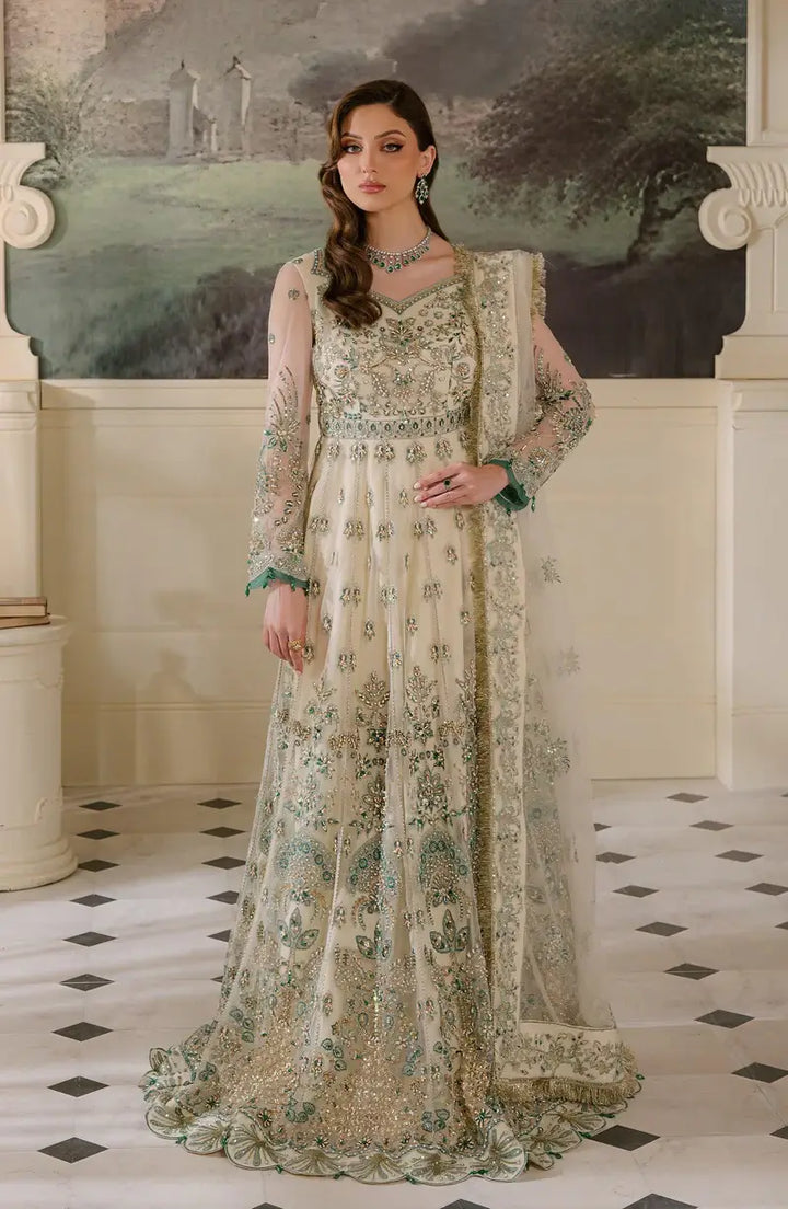 Reve Royal Pearl Embellished Net Suit