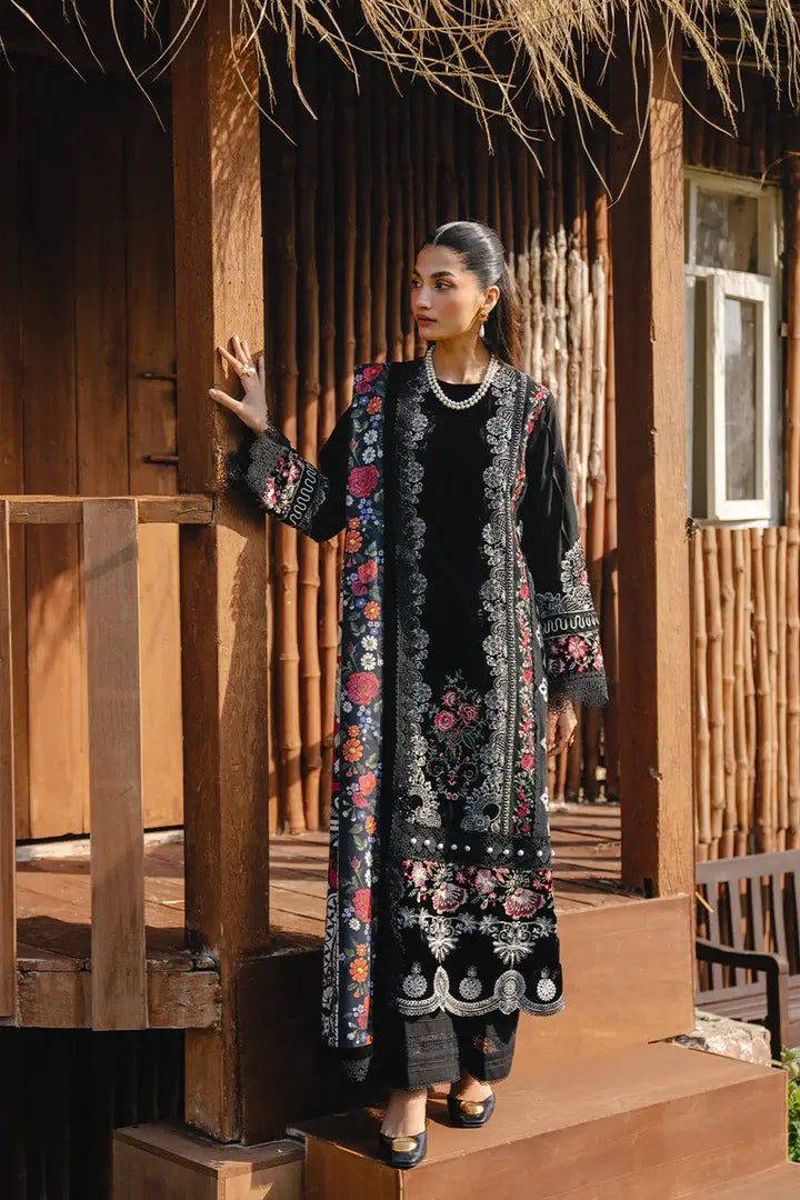 REVNA-SRW24-08 3-Piece Unstitched Suit