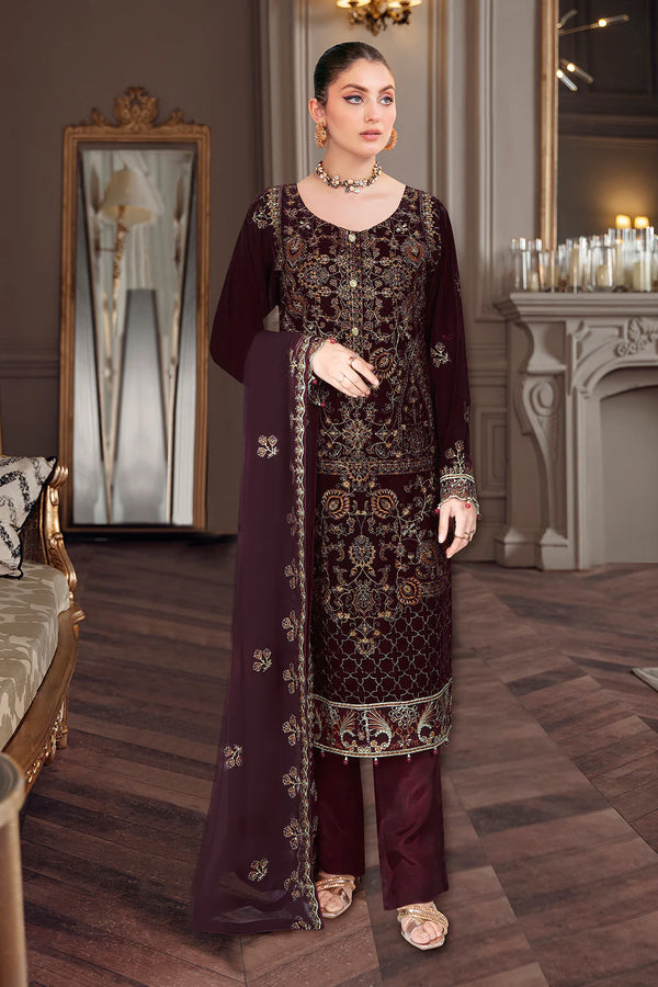 Ramsha Velvet W-359