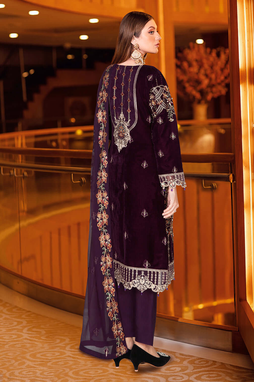 Ramsha Velvet Collection W-371