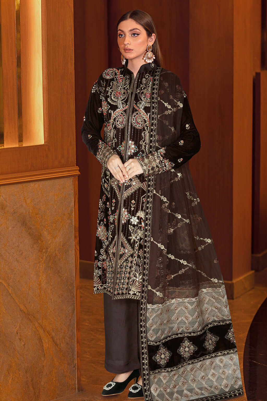 Ramsha Velvet Collection W-373