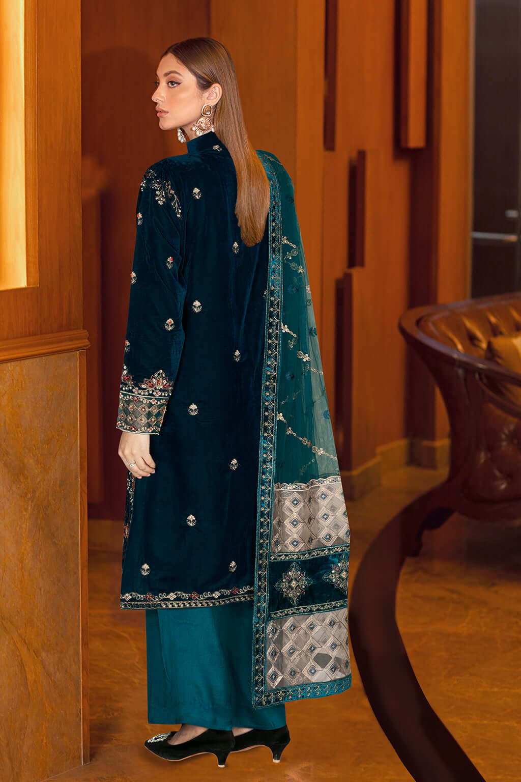 Ramsha Velvet Collection W-373
