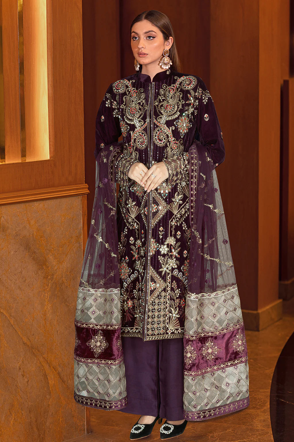 Ramsha Velvet Collection W-373