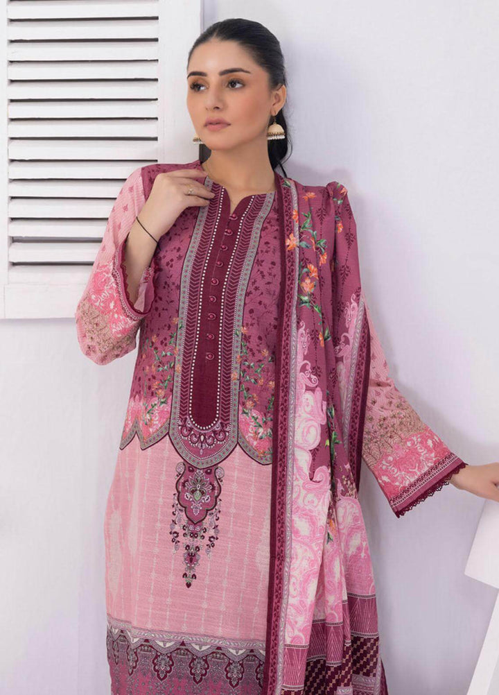 Regalia By Gul Ahmed 3Pc Unstiched Printed Khadddar Suits WR-32011