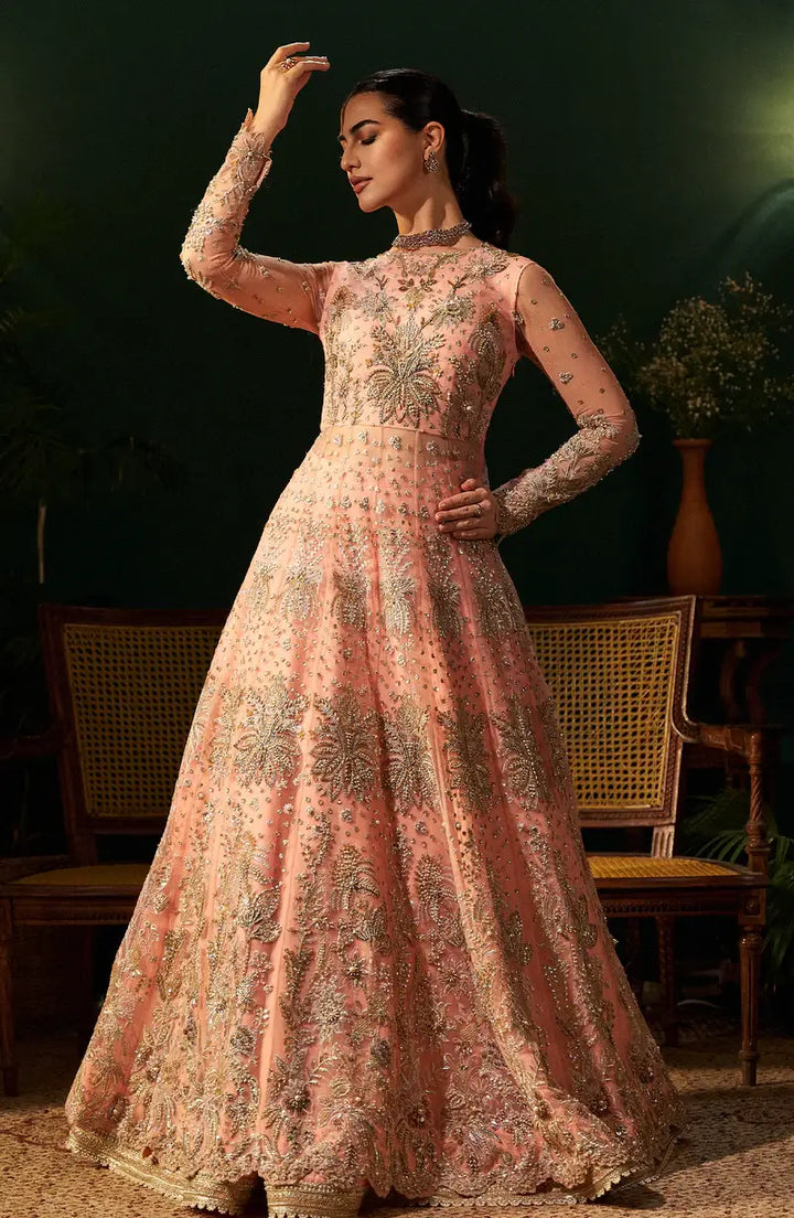 Mehro Maa Rose Embellished Net Suit