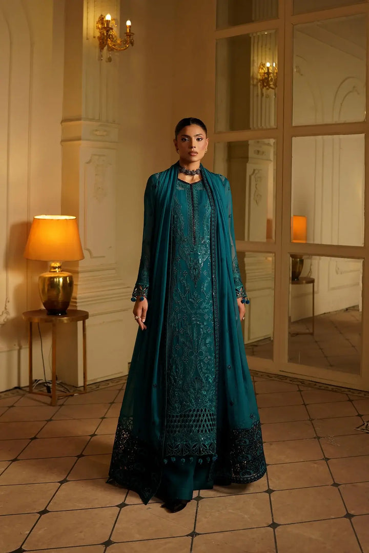 Sanvi Embroidered 3-Piece Unstitched Suit