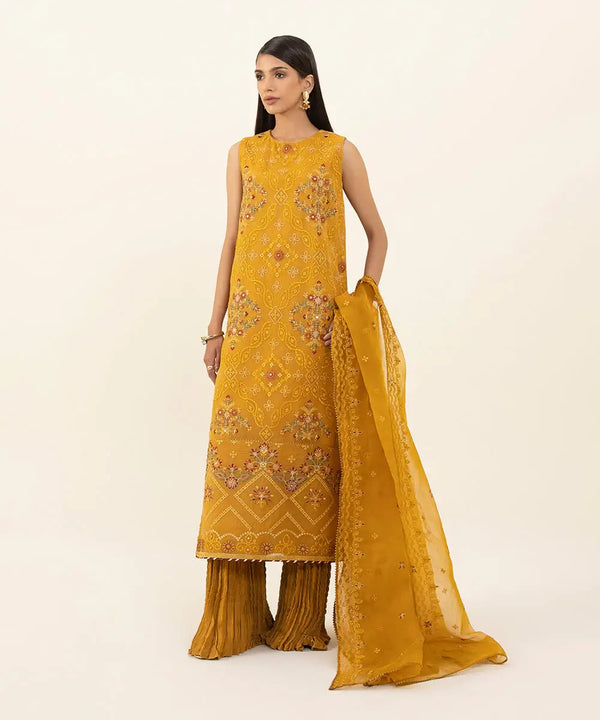 Sapphire Stitched 2 Piece Chiffon U3FE-LX24V0-7