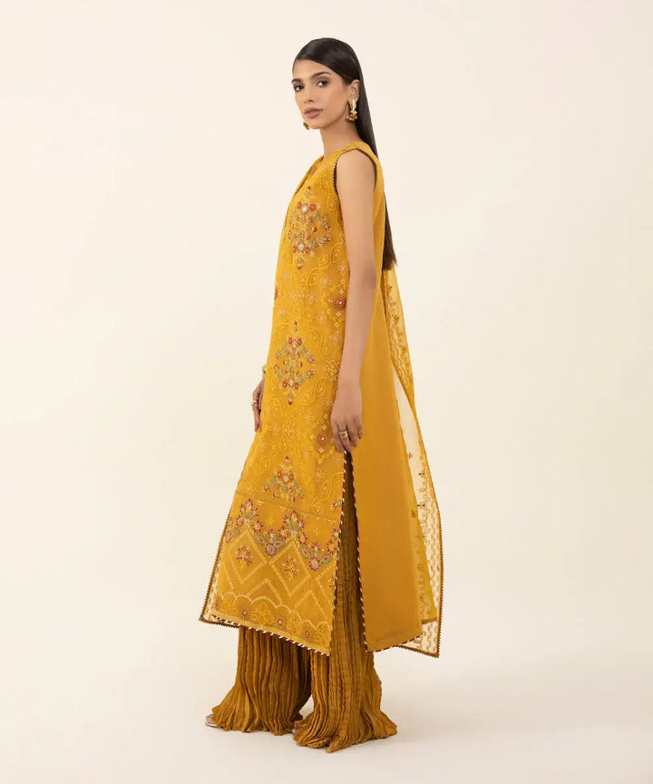 Sapphire Stitched 2 Piece Chiffon U3FE-LX24V0-7