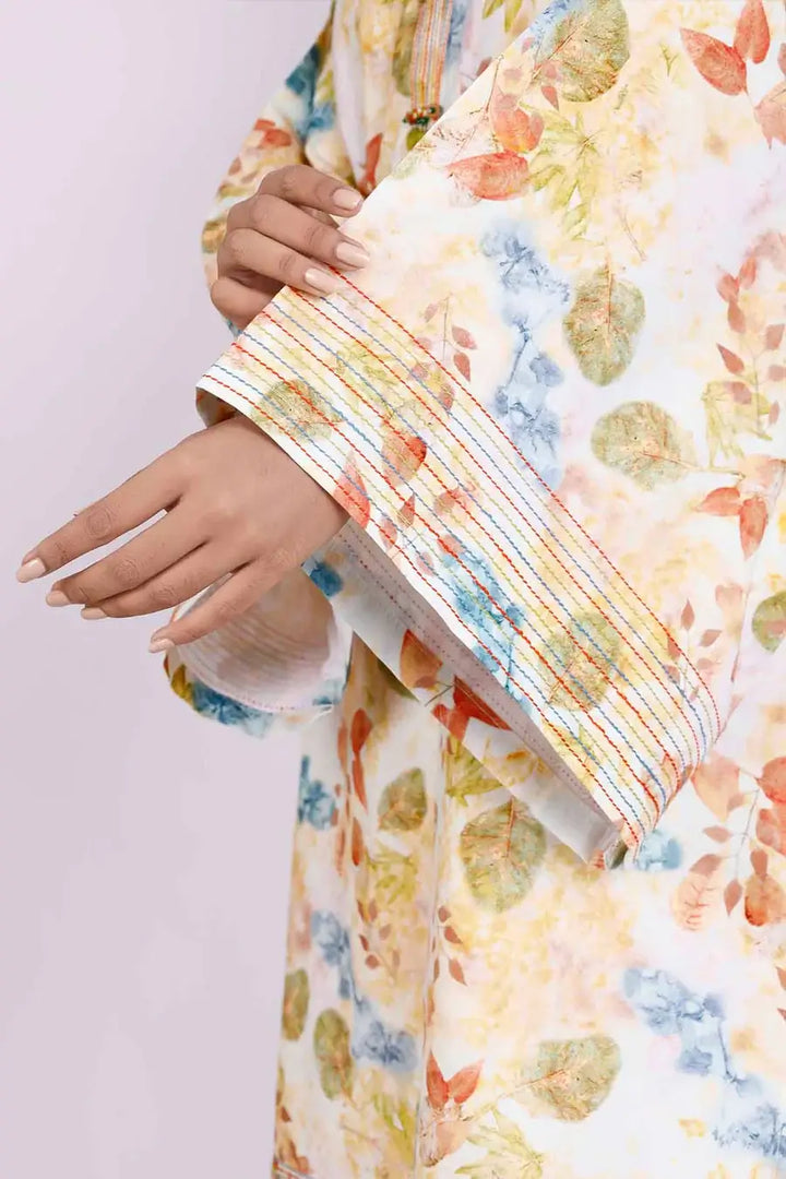 Unstitched Printed Arabic Linen 3 Piece U04-24382-06B