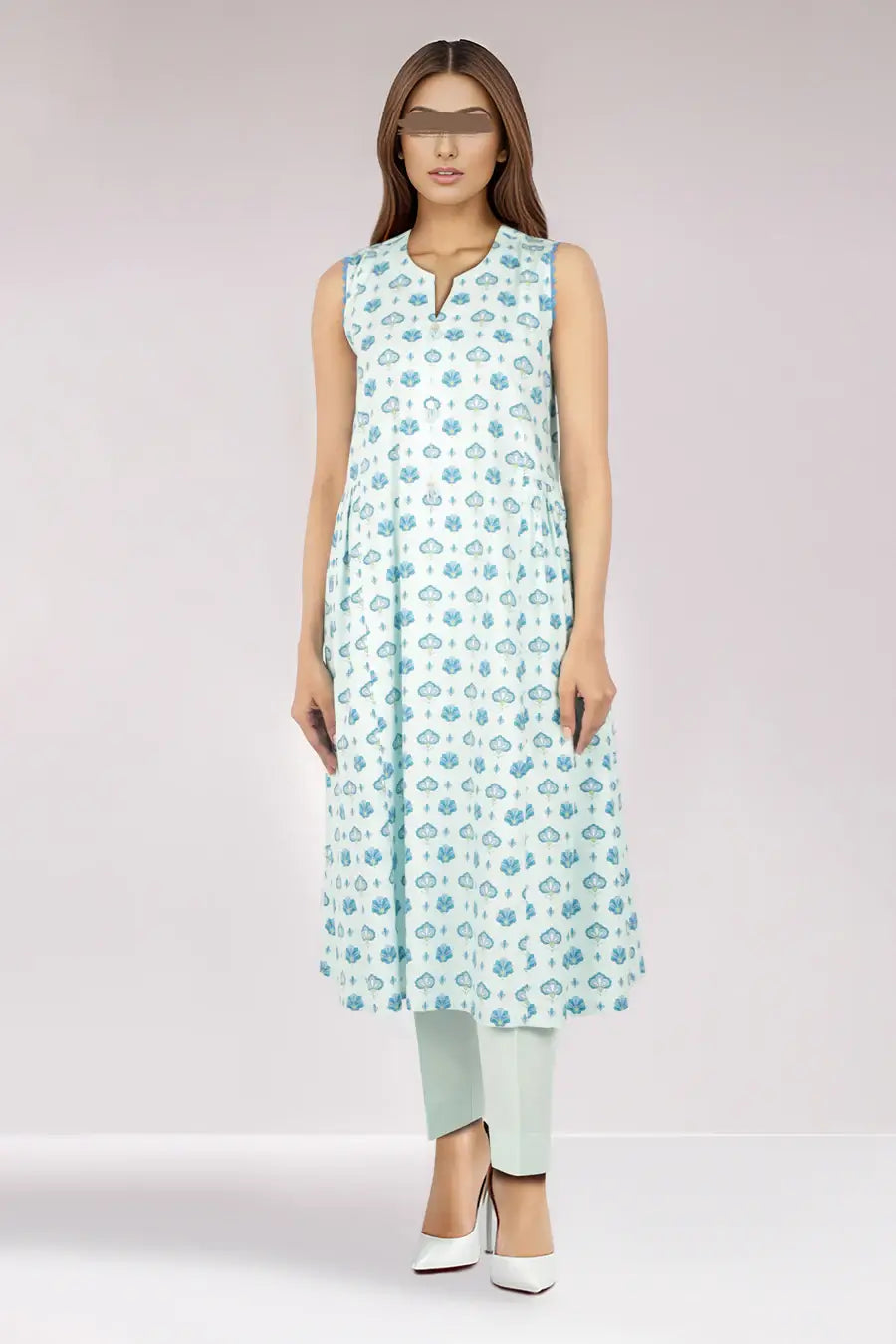 Unstitched Printed Cotton Viscose 3 Piece U01-24319-16B