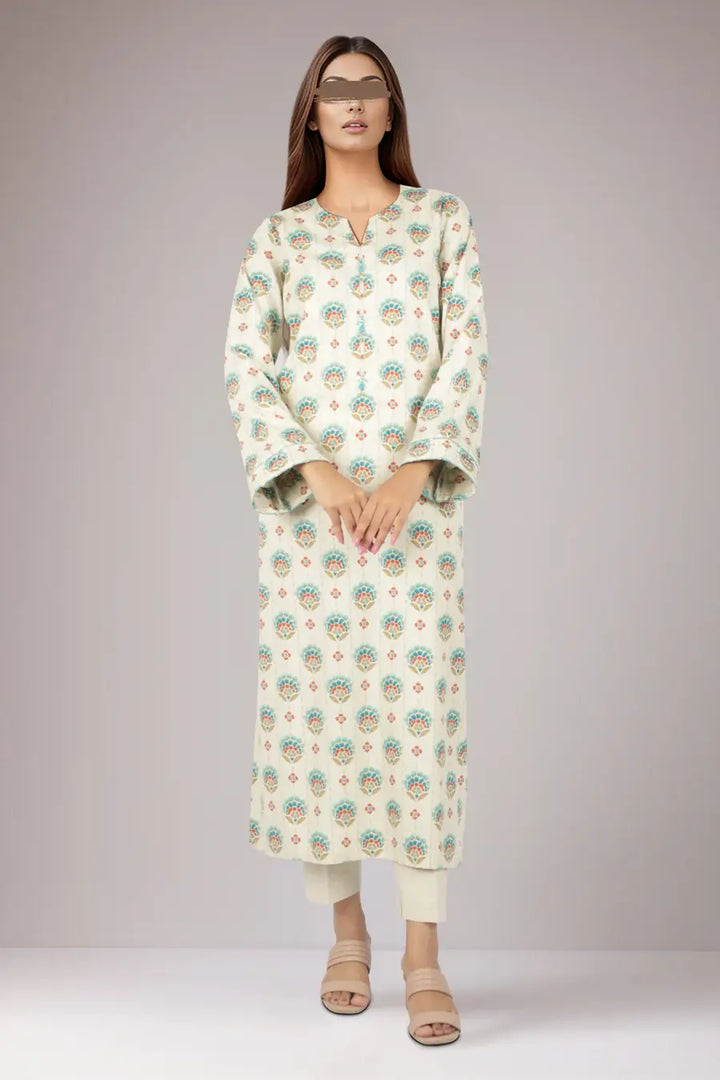 Unstitched Printed Cotton Viscose 3 Piece U01-24319-17A