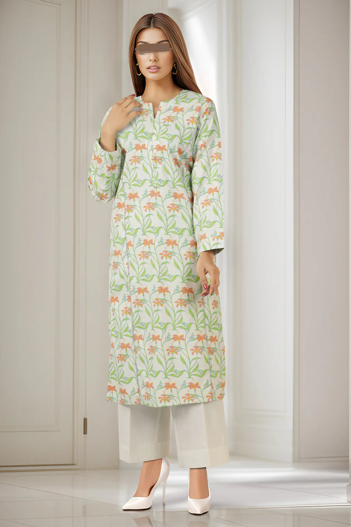 Unstitched Printed Cotton Viscose 3 Piece U01-24319-19B