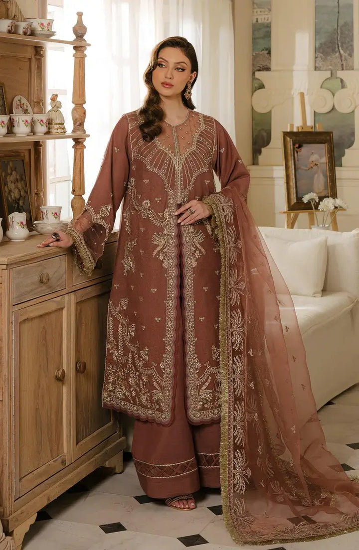 Reve Royal Zircon Embellished Net Suit