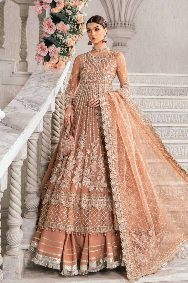 MARIA.B | 3 Piece Unstitched Embroidered Suit | BD-2804